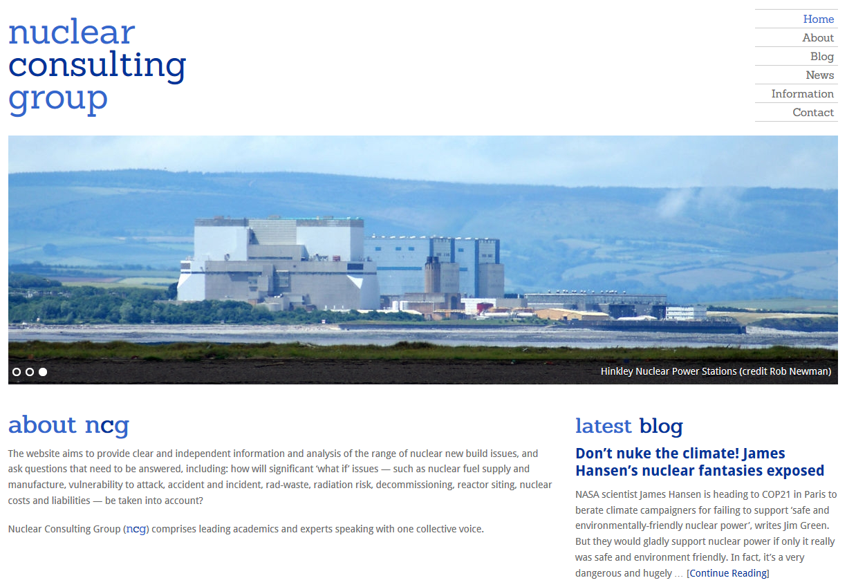 Nuclear Consulting Group (ncg)